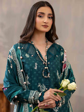 PRINTED EMBROIDERED SUIT